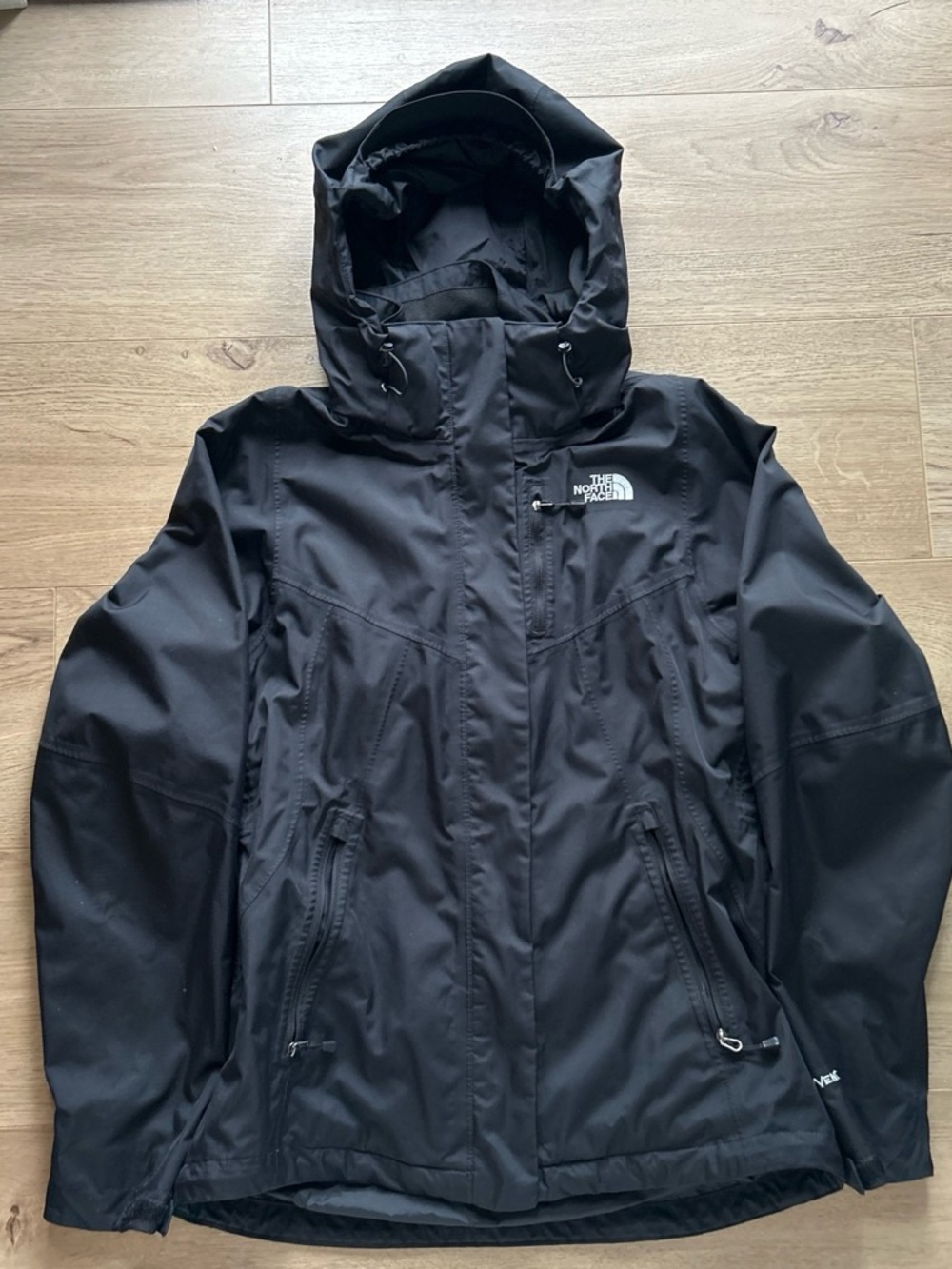 The North Face Women's Black Hooded Ski Jacket